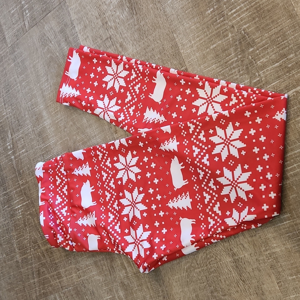 ♦️Holiday leggings♦️ 5 for $25